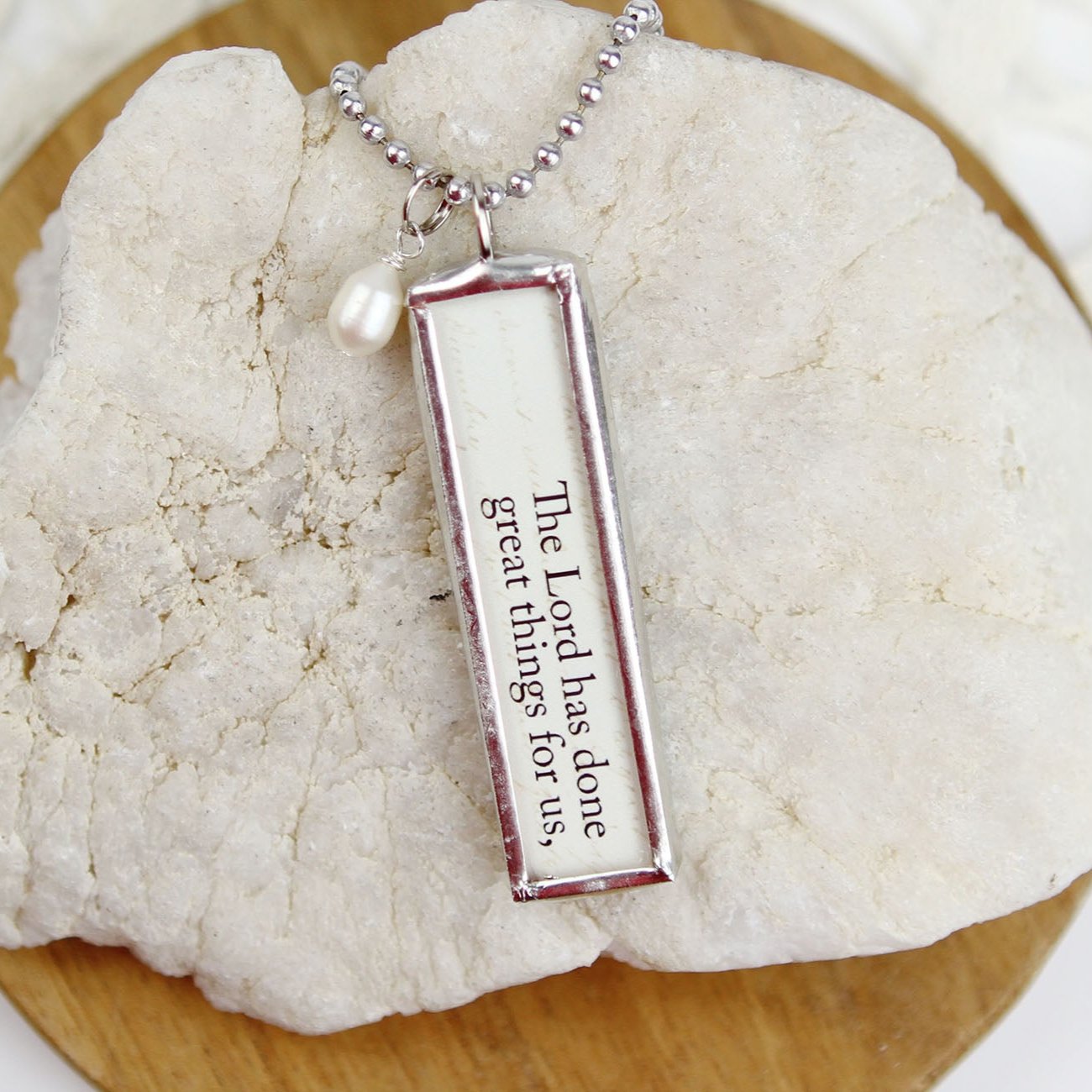 Filled With Joy Soldered Art Jewelry Charm