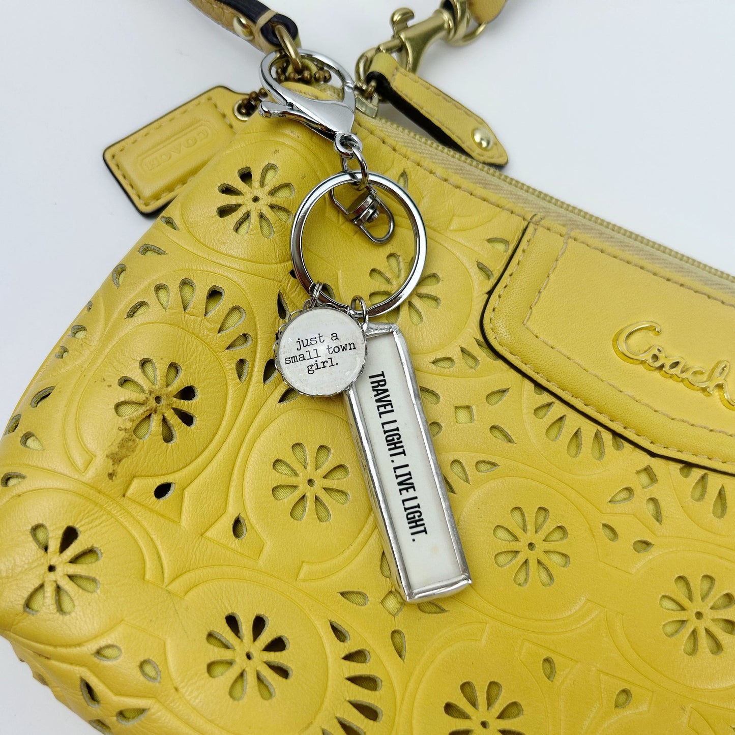 Keychain or Bag Tag for Charms
