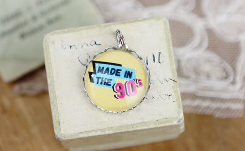 Made In The 90's Bubble Charm