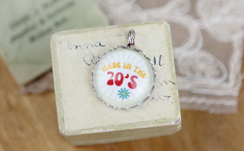 Made In The 70's Bubble Charm
