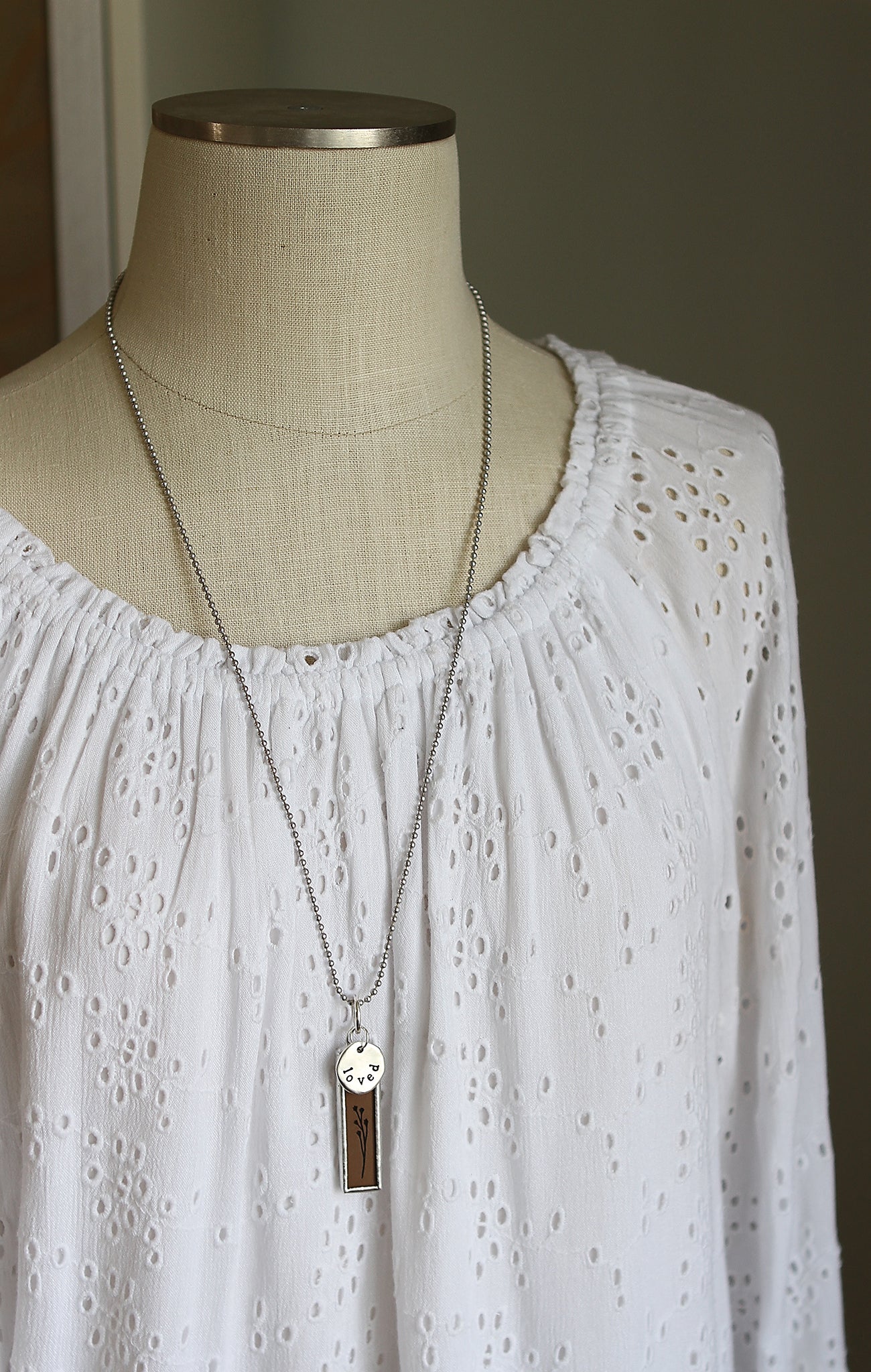 Be Thou My Vision Faith Hymn Charm Necklace