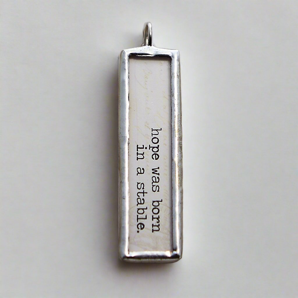 Calm and Bright Holiday Charm - Jennifer Dahl Designs