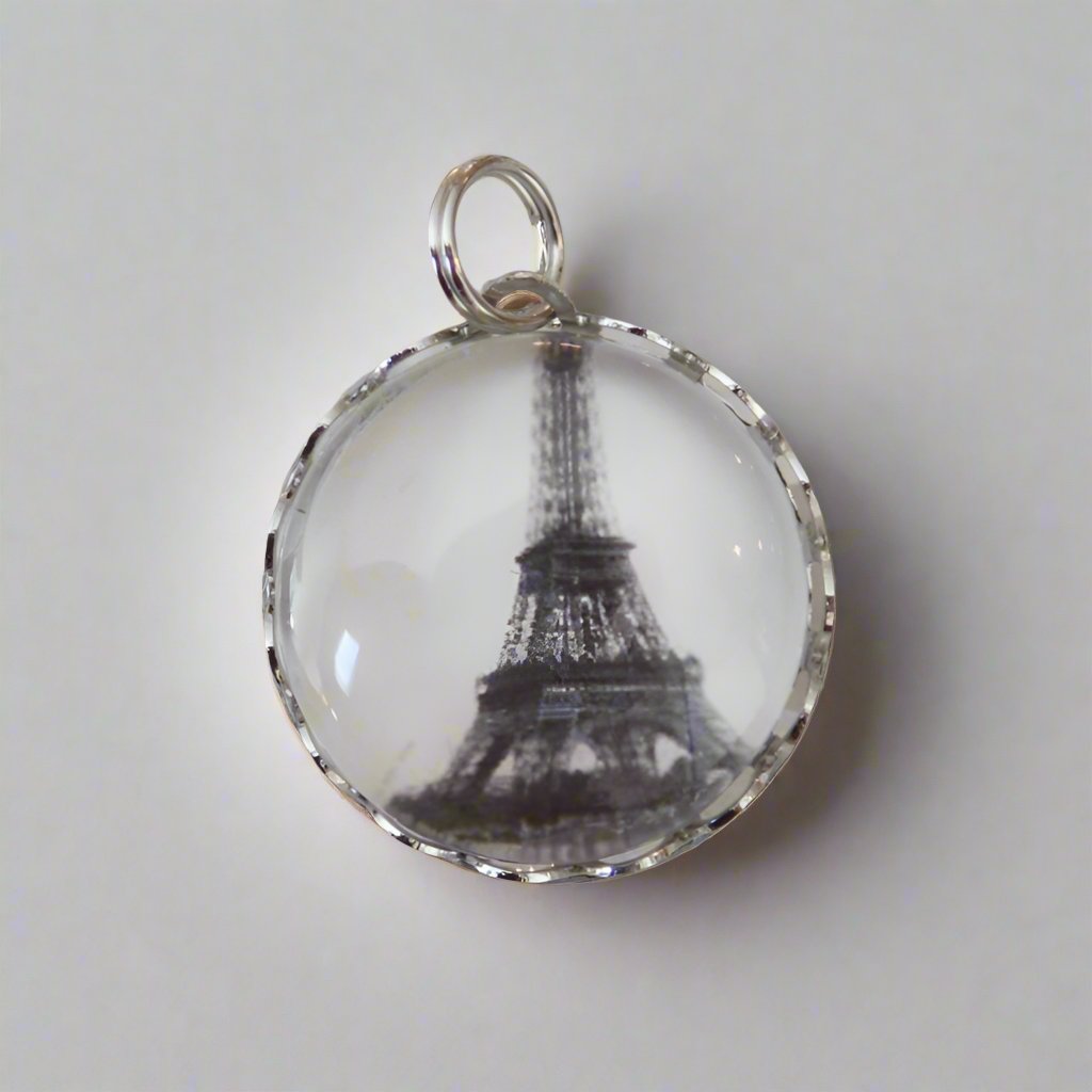 Eiffel Tower Bubble Charm - Jennifer Dahl Designs