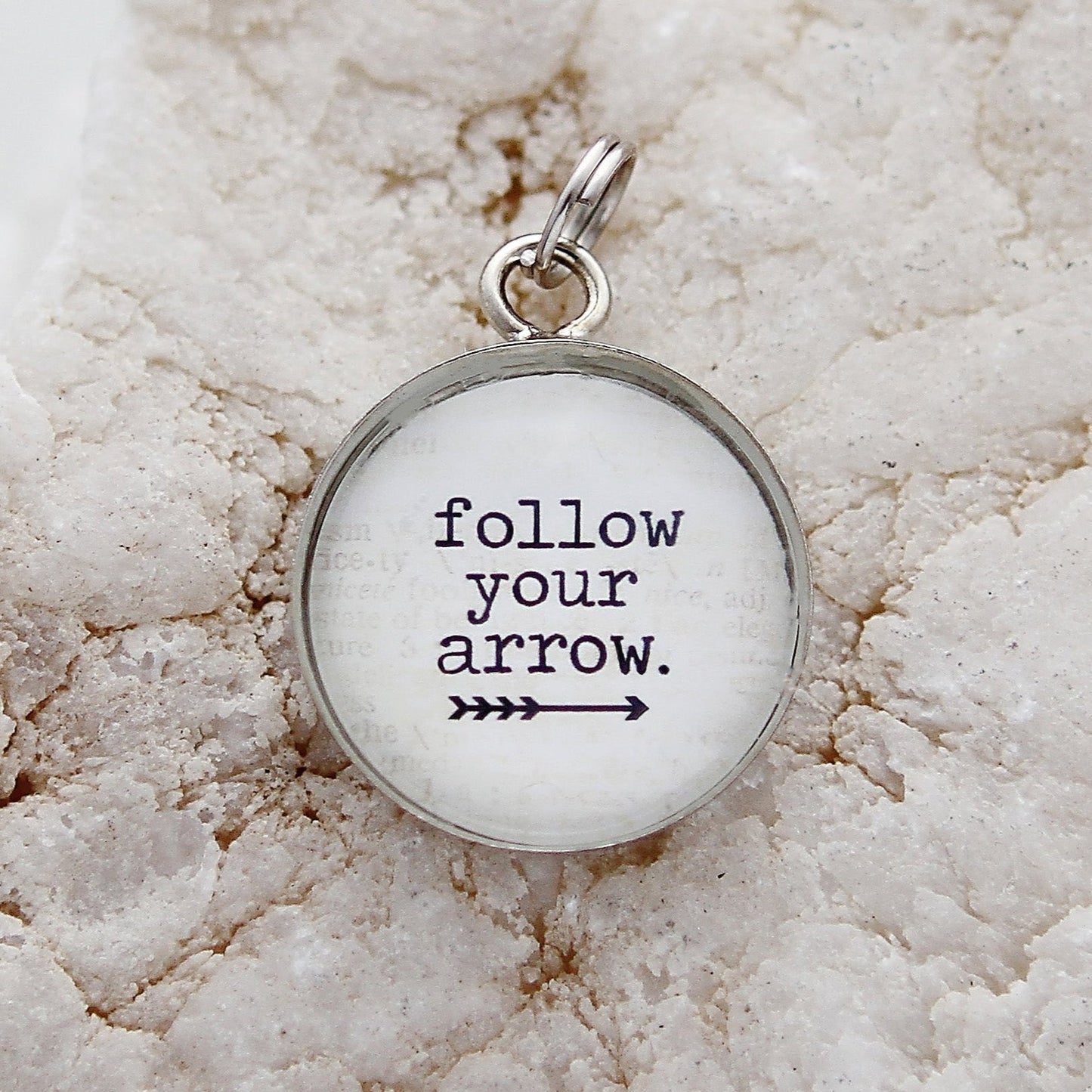 Follow Your Arrow Bubble Charm - Jennifer Dahl Designs