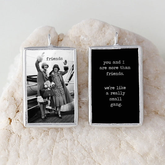 Friends Small Gang Soldered Art Charm - Jennifer Dahl Designs