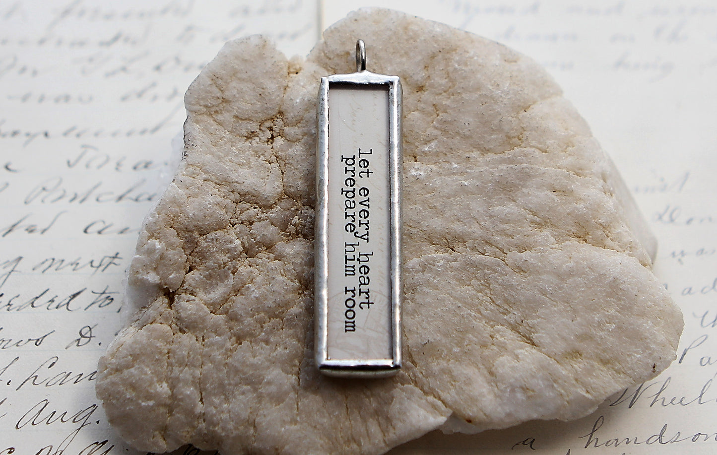 Heaven and Nature Long Soldered Art Charm Jewelry