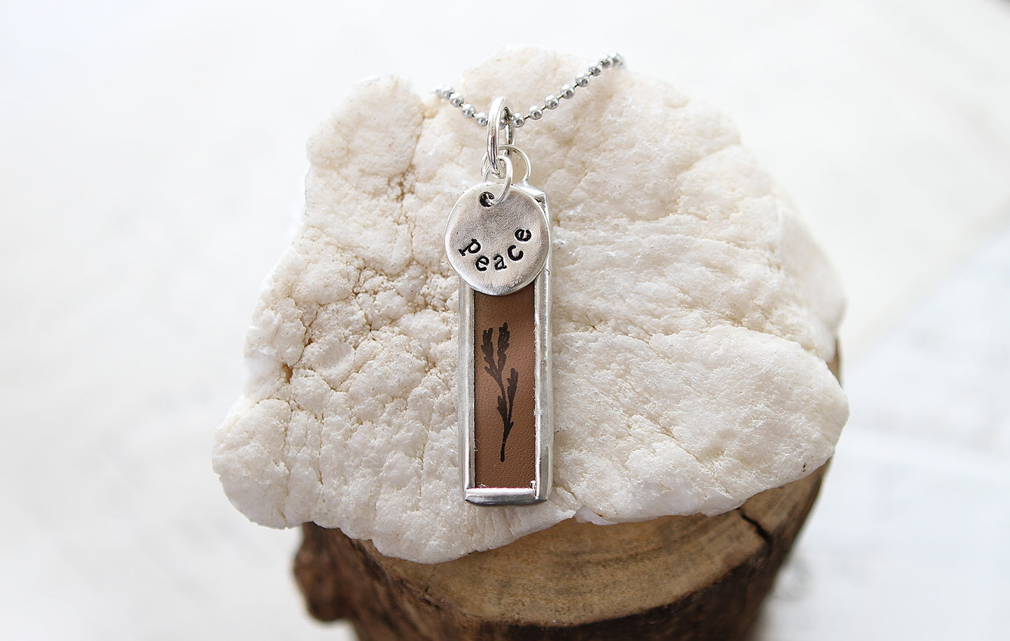 It Is Well With My Soul Hymn Faith Charm Necklace