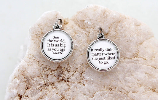 It Really DIdn't Matter Where Double Bubble Charm