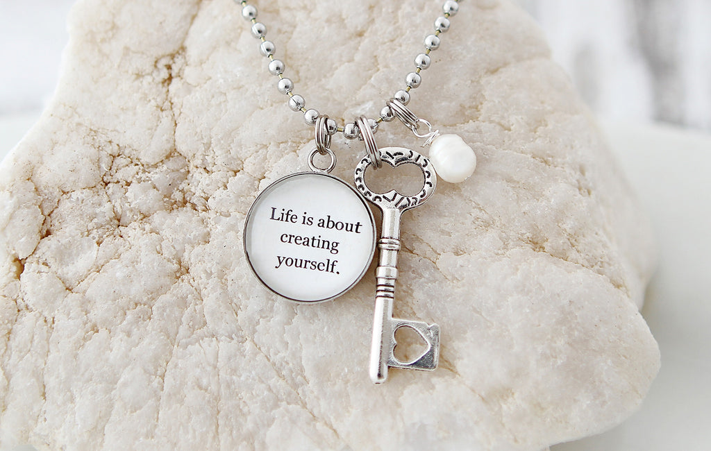 Life is About Necklace