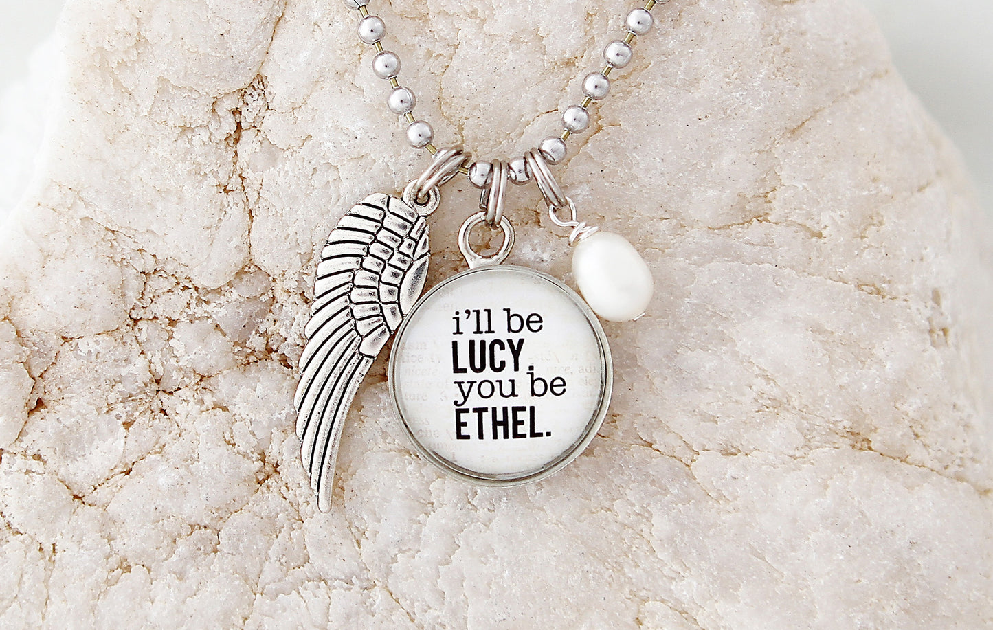 Lucy and Ethel Necklace