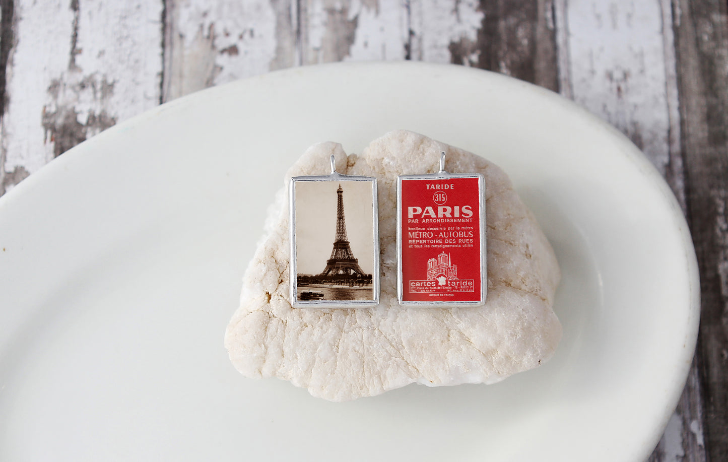 Paris Soldered Art Charm