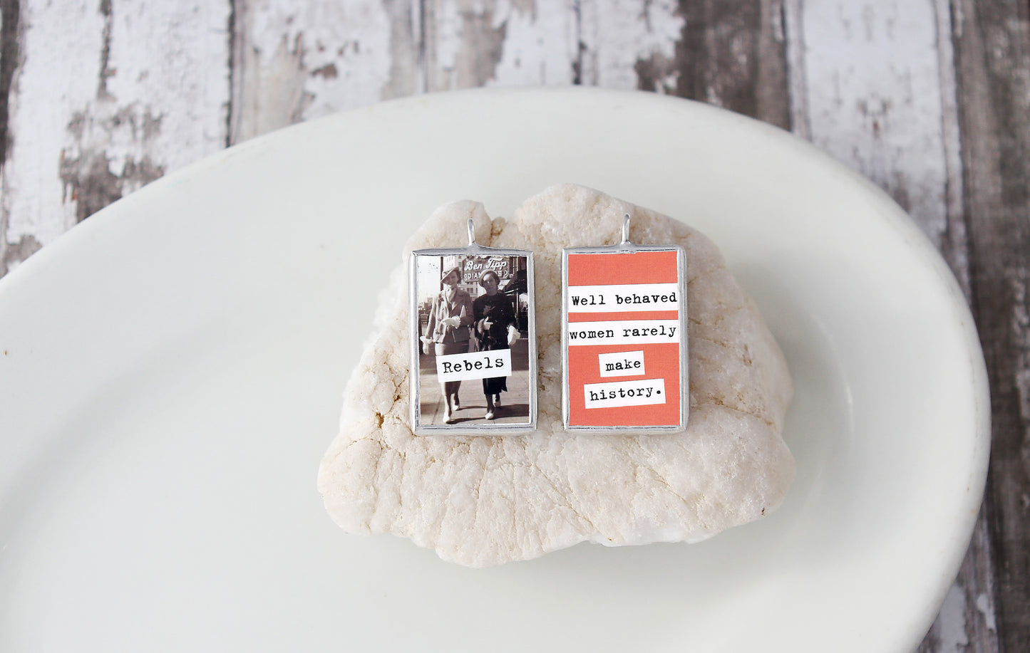 Rebels Soldered Art Charm