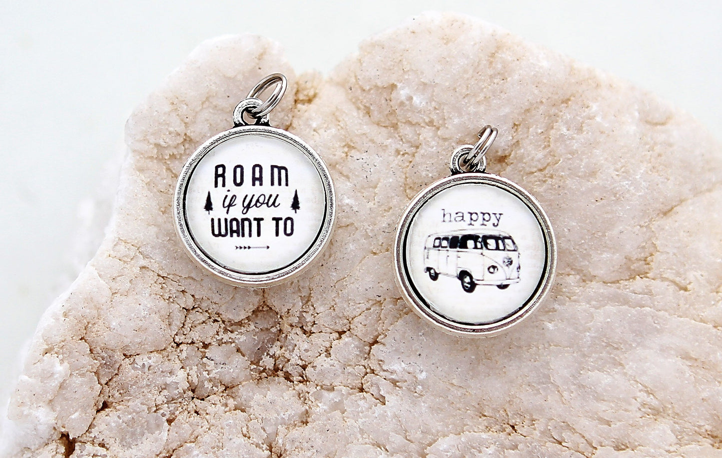 Roam If You Want To Double Bubble Charm