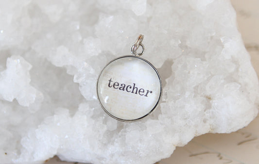 Teacher Bubble Charm - Jennifer Dahl Designs