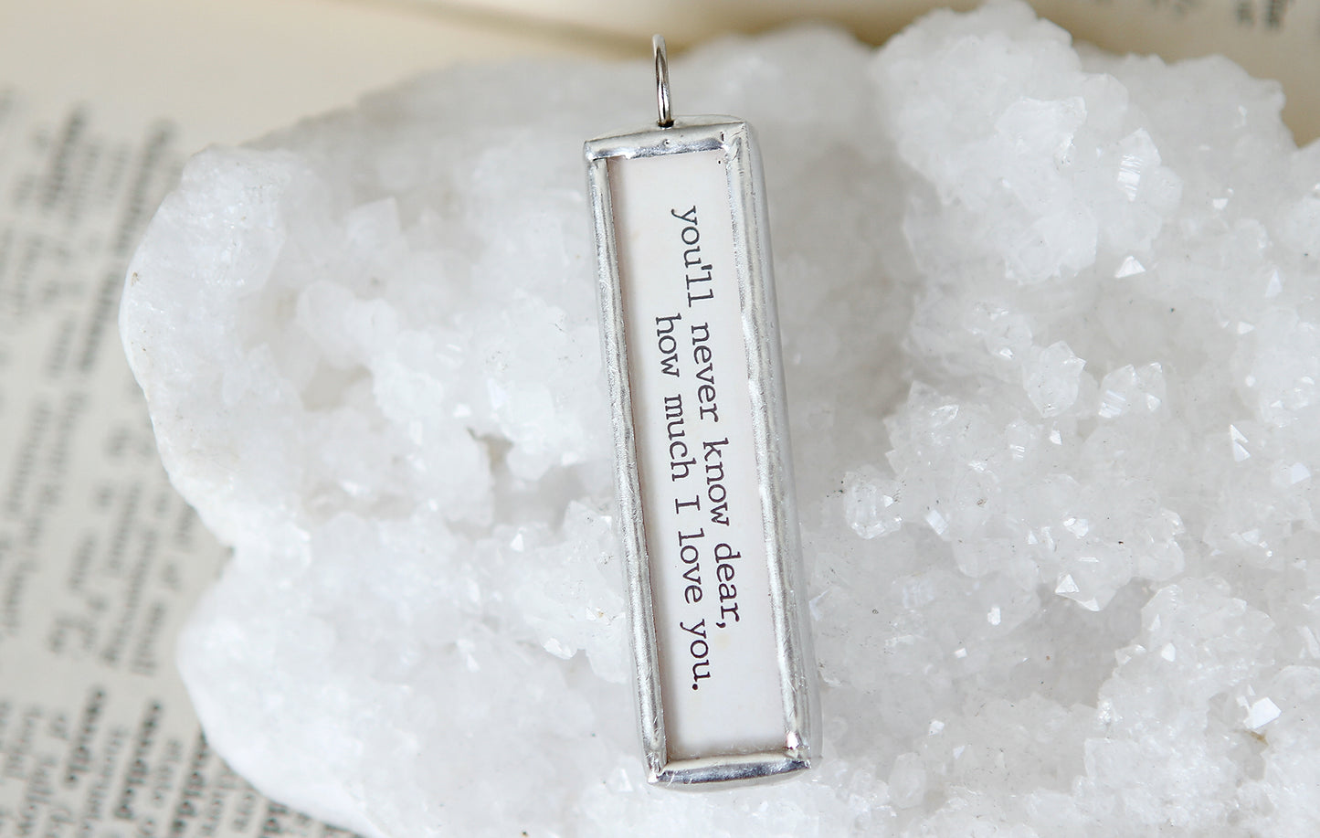 You Are My Sunshine Soldered Art Jewelry Charm