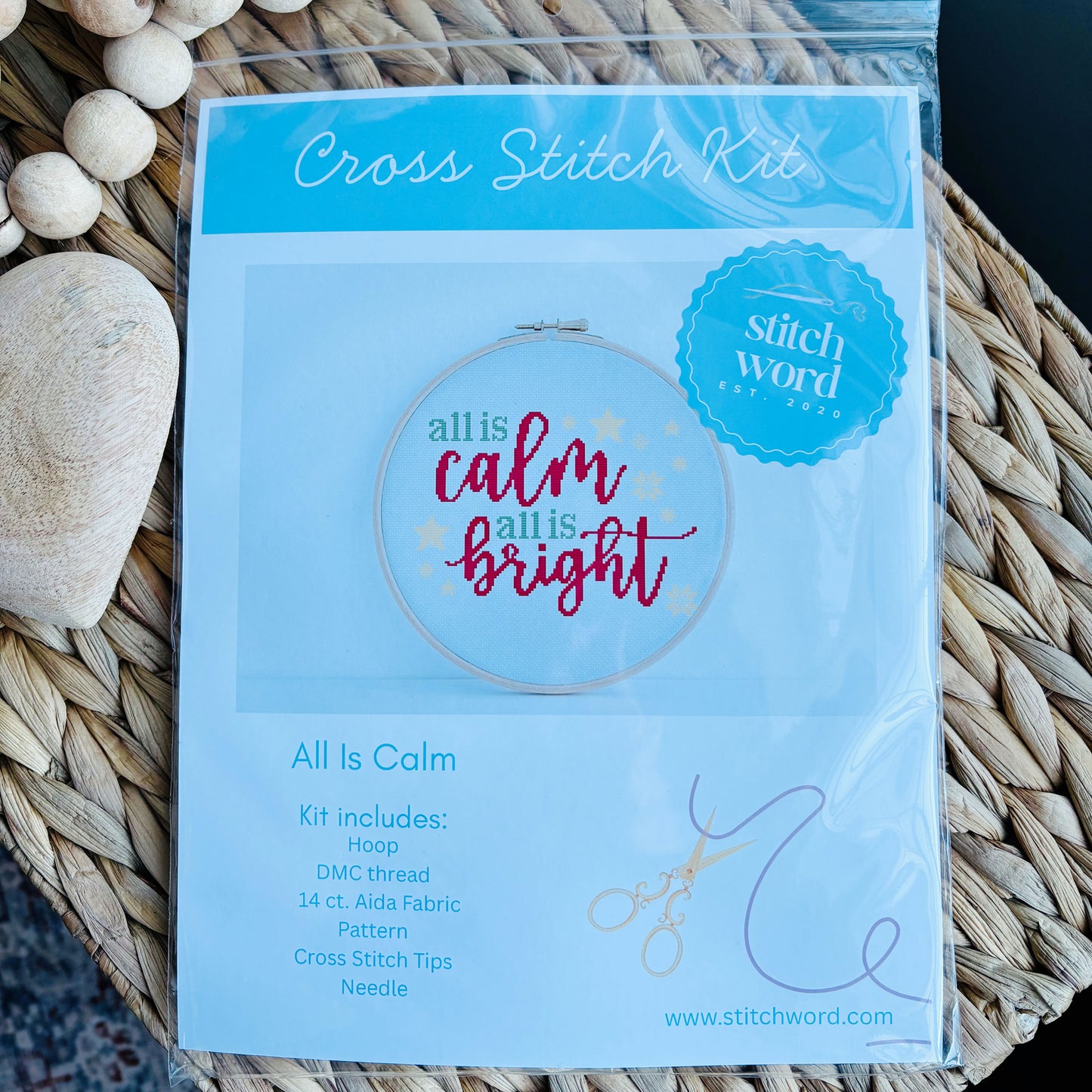 Calm and Bright Cross Stitch Kit