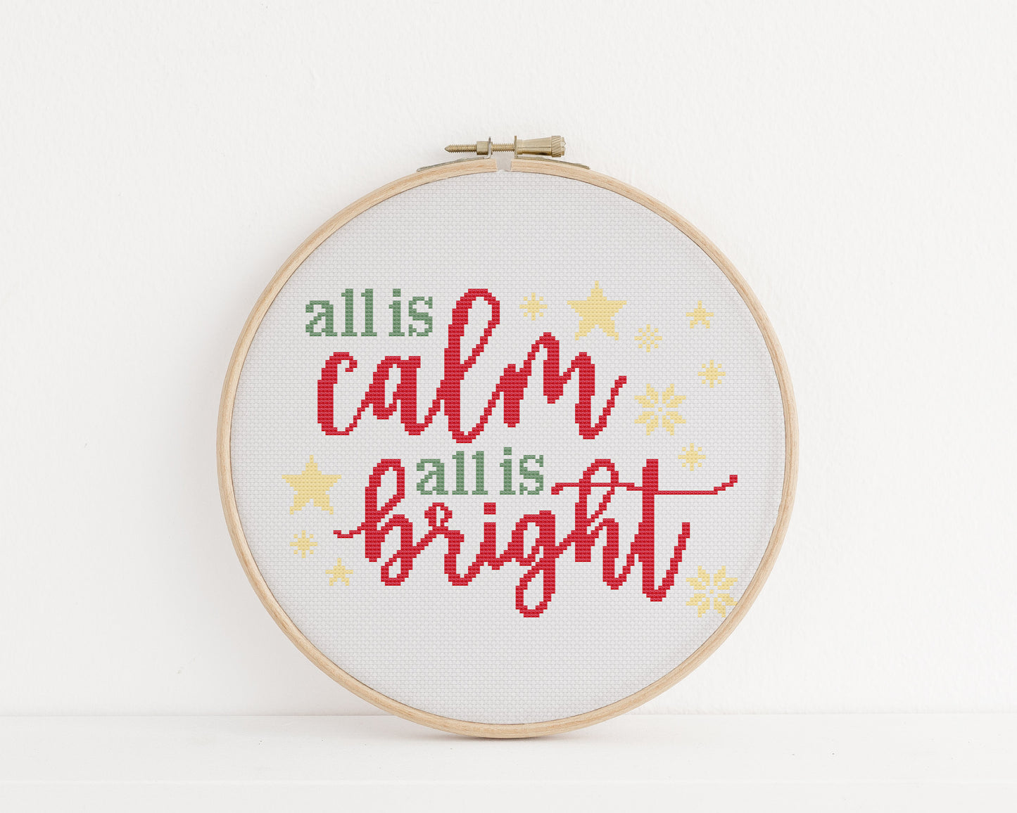 Calm and Bright Cross Stitch Kit