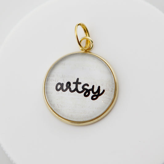 Artsy Bubble Charm - Jennifer Dahl Designs