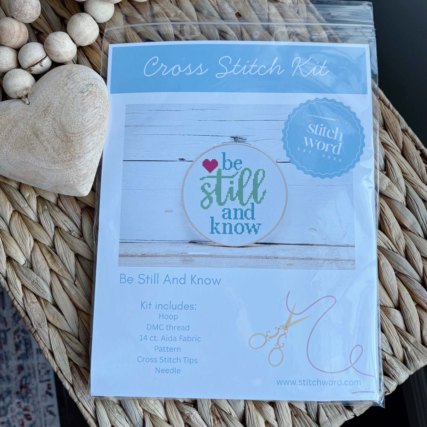 Be Still and Know Cross Stitch Kit
