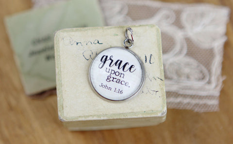 Grace Upon Grace Bubble Charm