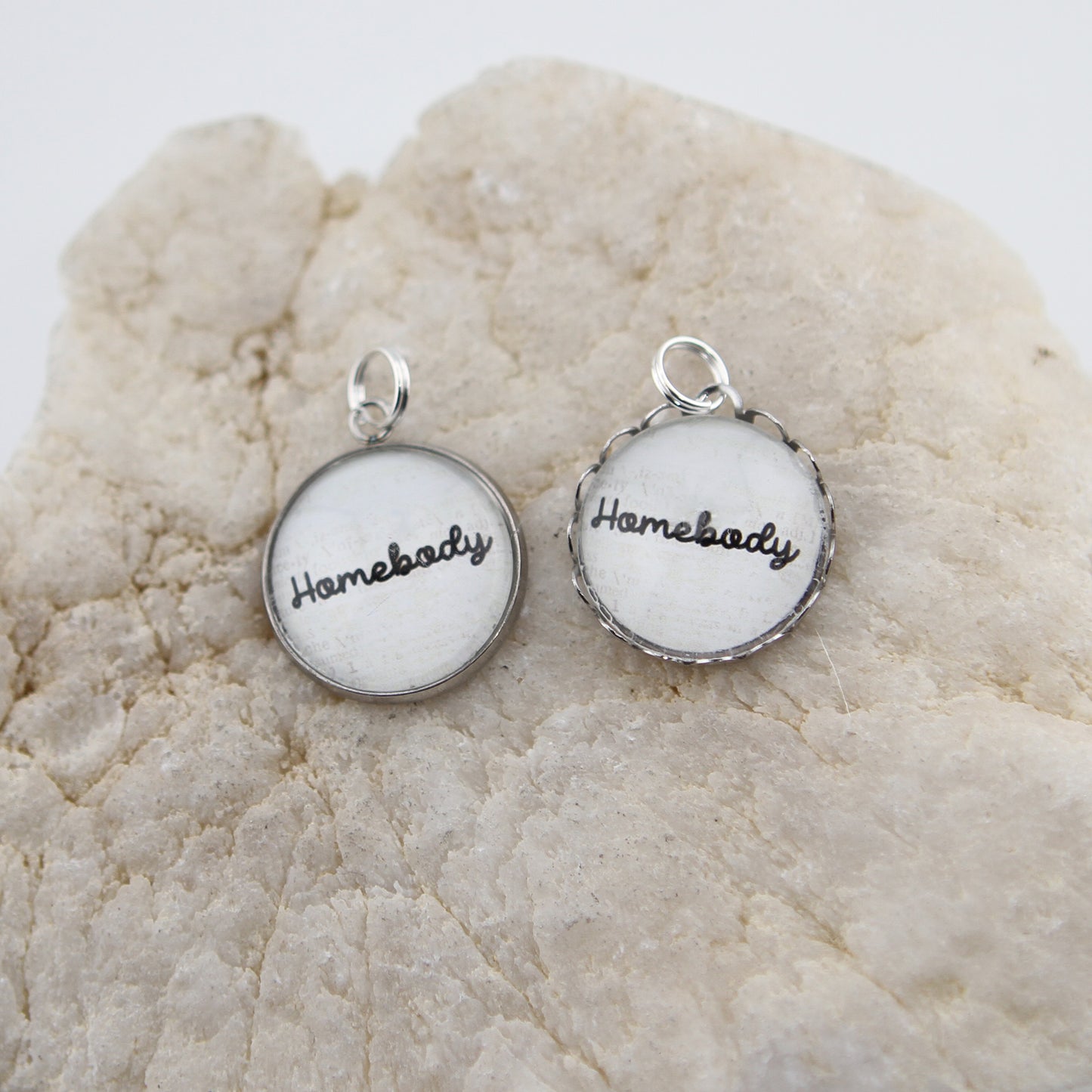 Homebody Round Bubble Charm