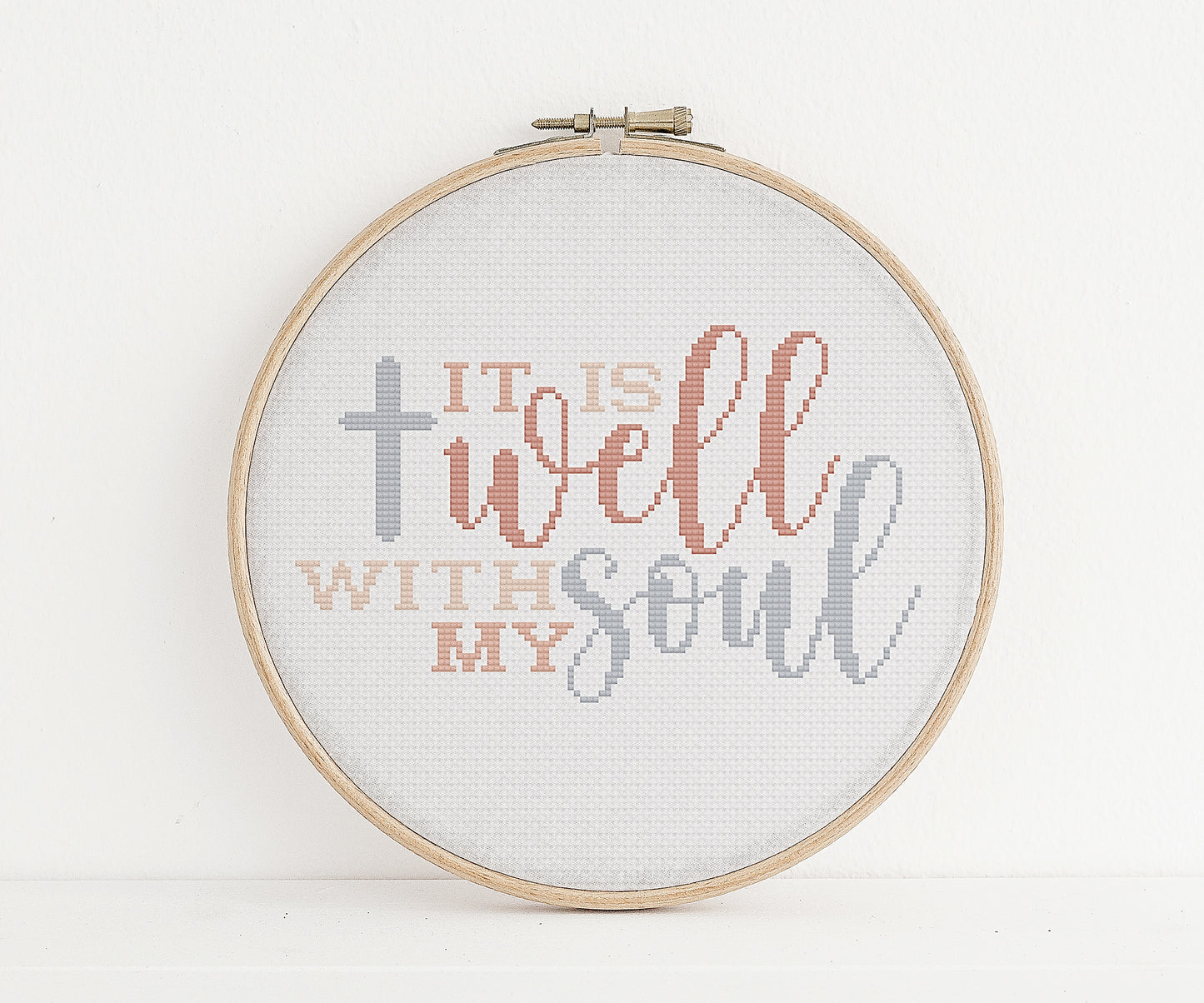It Is Well With My Soul Cross Stitch Kit