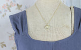 Mom Hand Stamped Scripture Necklace
