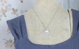 Mom Hand Stamped Scripture Necklace