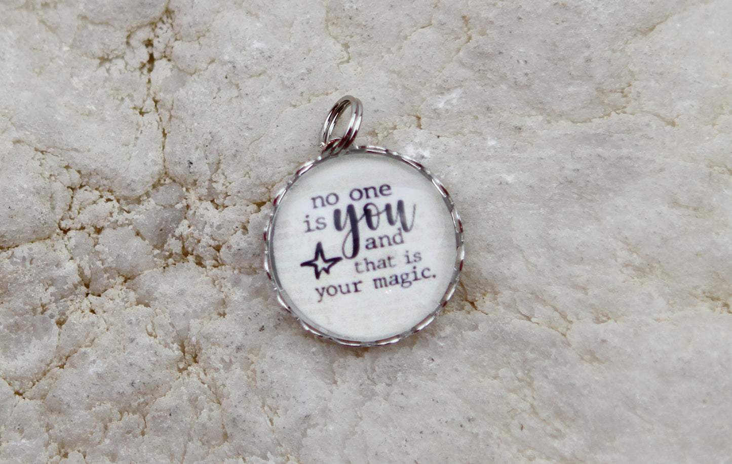 No One Is You Bubble Charm