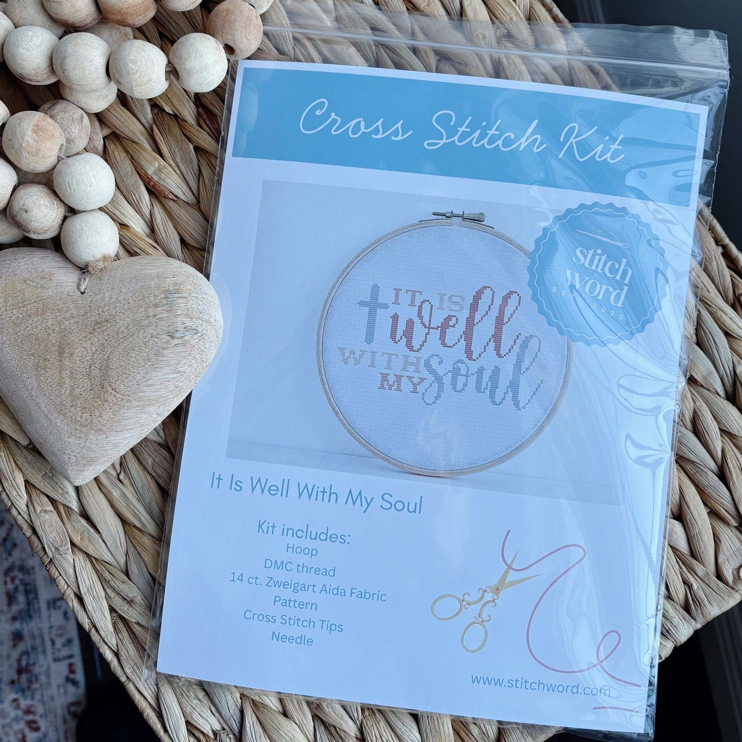 It Is Well With My Soul Cross Stitch Kit