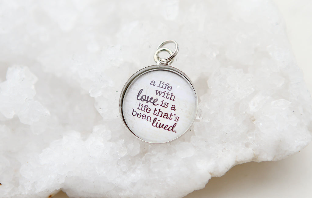 A Life With Love Bubble Charm