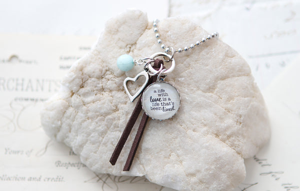 A Life With Love Charm Necklace