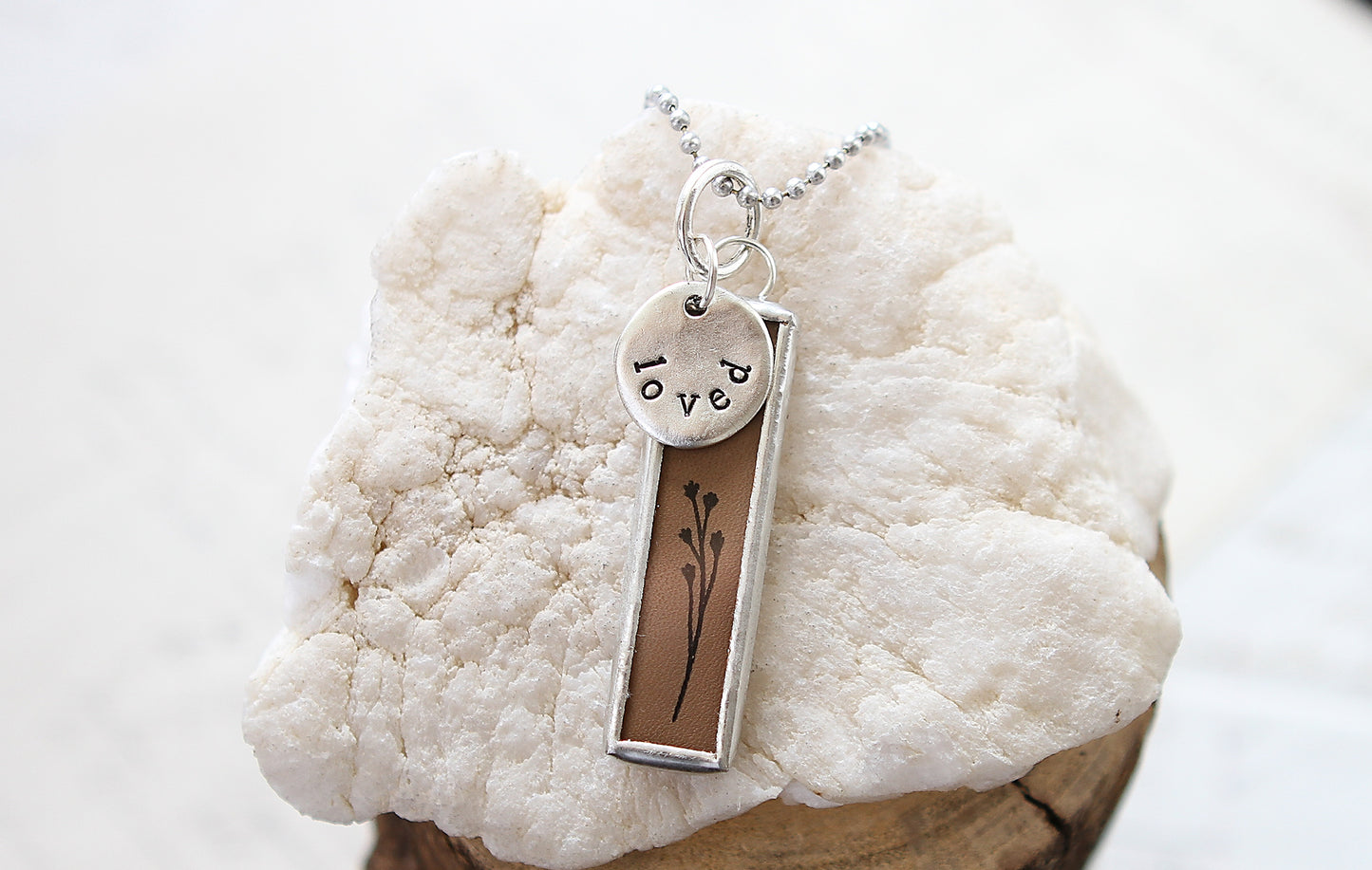 Be Thou My Vision Faith Hymn Charm Necklace