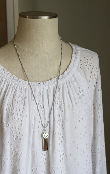 Be Thou My Vision Faith Hymn Charm Necklace