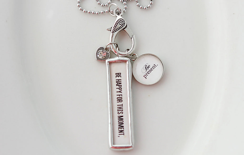 Be Present Charm Necklace
