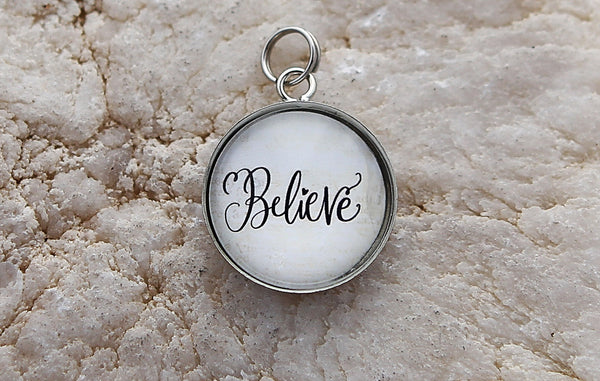 Believe Bubble Charm Jewelry