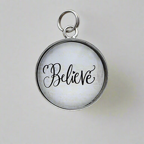 Believe Bubble Charm Jewelry