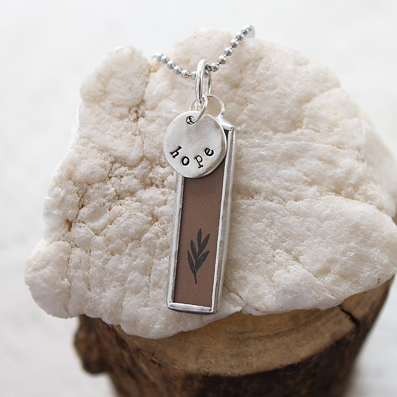 Come Thou Fount Of Every Blessing Hymn Faith Charm Necklace