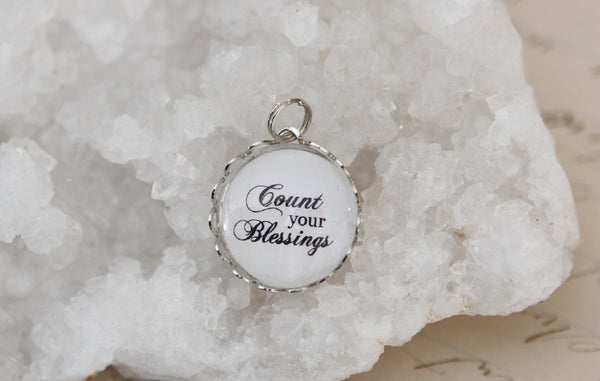 Count Your Blessings Bubble Charm - Jennifer Dahl Designs
