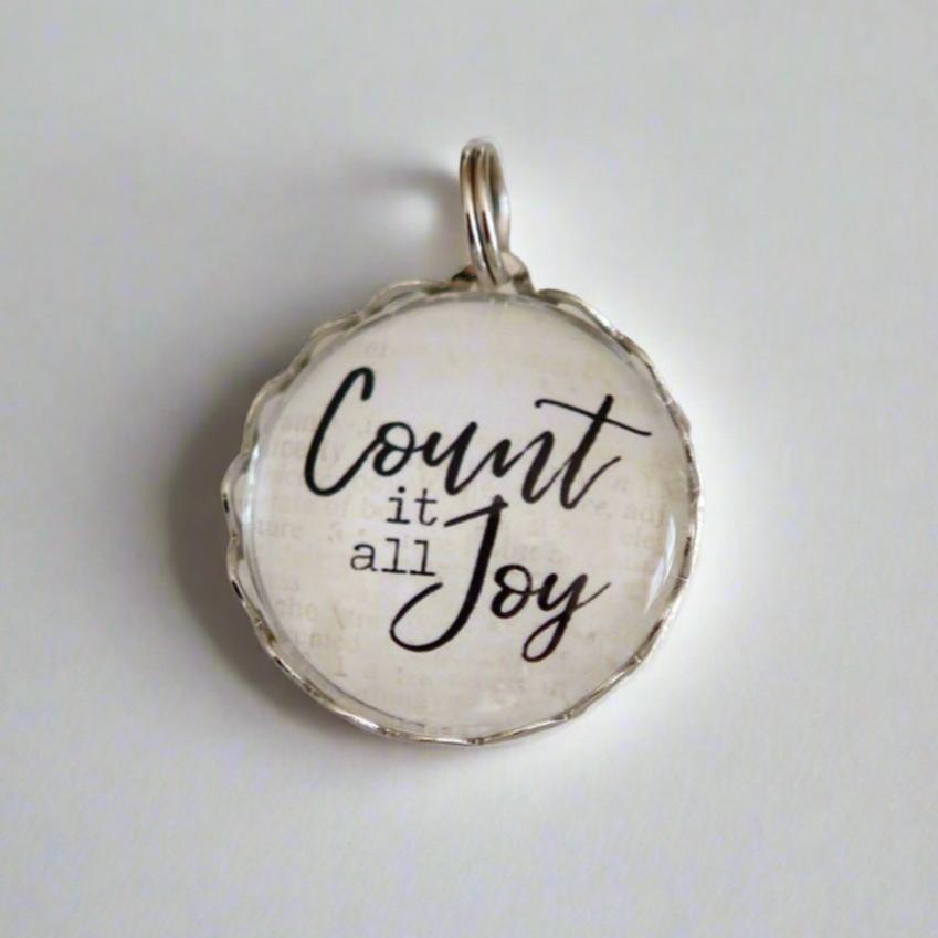Count It All Joy Bubble Charm - Jennifer Dahl Designs