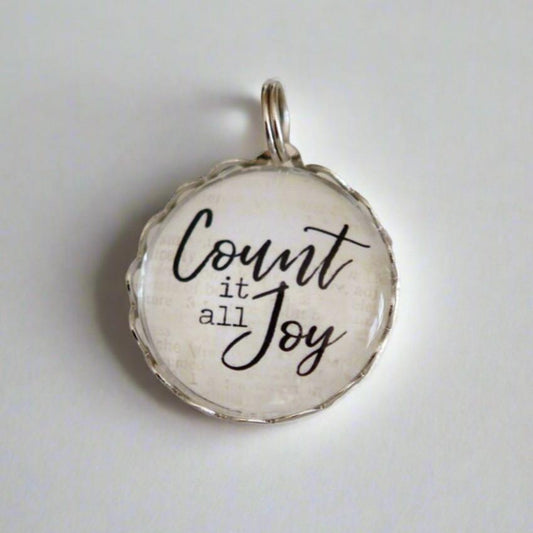Count It All Joy Bubble Charm - Jennifer Dahl Designs