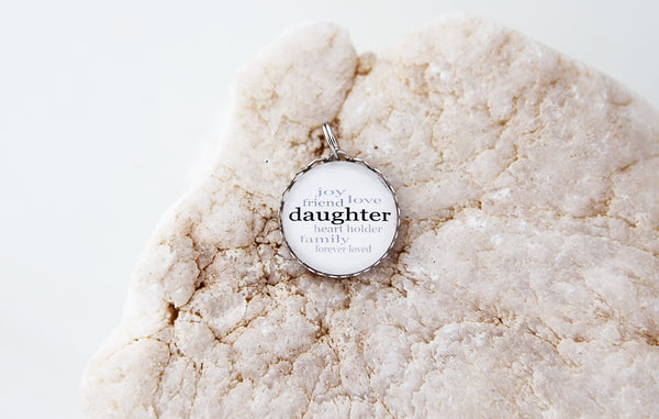 Daughter Bubble Charm - Jennifer Dahl Designs