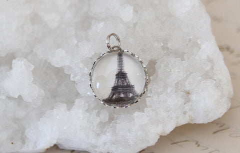 Eiffel Tower Bubble Charm