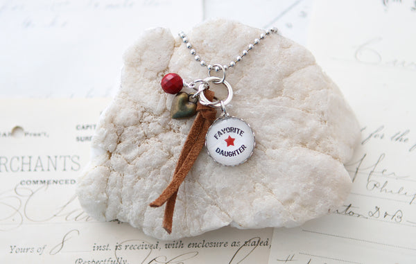 Favorite Daughter Charm Necklace