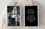Friend By Your Side Soldered Art Charm - Jennifer Dahl Designs