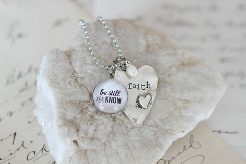 Be Still & Know Necklace