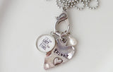 I'll Be Lucy You Be Ethel Charm Necklace