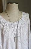 In Christ Alone Faith Hymn Charm Necklace