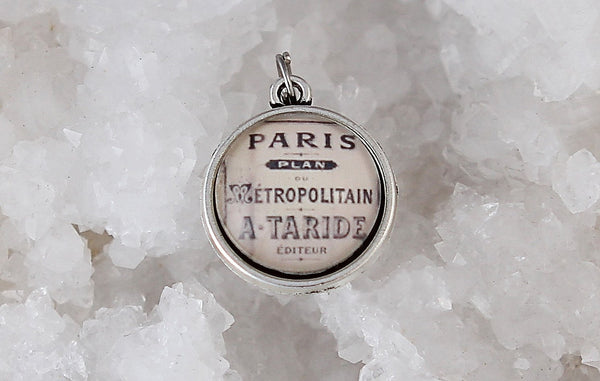 It Really Didn't Matter Where-Vintage Paris Double Bubble Charm