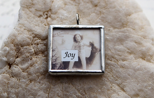 Heaven and Nature Sing Soldered Art Charm Jewelry